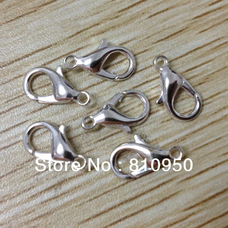 Jewelry Accessories Antique Bronze/Silver Color 6Colors Metal lobster clasps 6x12mm DIY Jewelry connection 1000pcs/lot wholesale