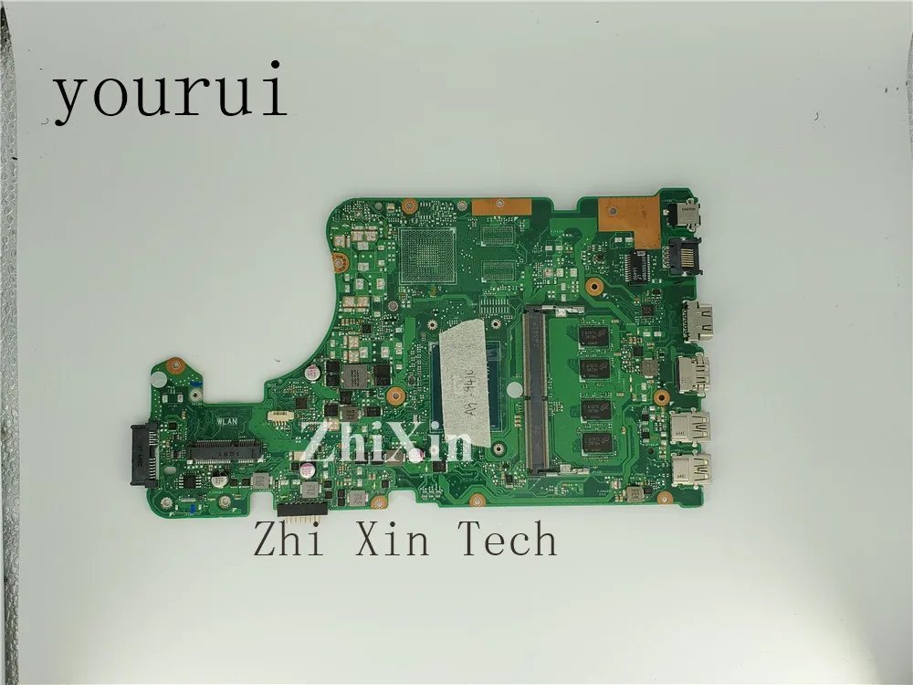 yourui For ASUS X555QG A555Q A555QG Laptop Motherboard  REV 2.0 A9-9410u CPU 4GB RAM Test all functions