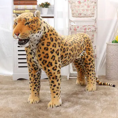 simulation animal huge leopard plush toy 110x70cm high quality ,can be rided,birthday gift,Christmas gift w0442