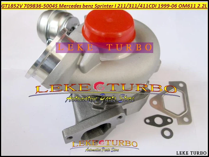 ww GT1852V 709836-5004S 709836-0001 709836 6110960899 Turbo For Mercedes Benz Sprinter I 211CDI 311CDI 411CDI OM611 2.2L 141HP