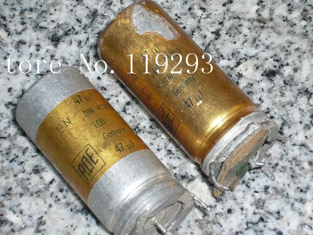 

[BELLA]ROE German DIN 41253 series class gold enthusiast 47UF385V 150UF385V mill--20pcs/lot