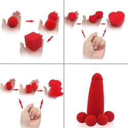 Sponge Hearts Close Up Street Magic Tricks Toys Props Wholesale And Retail