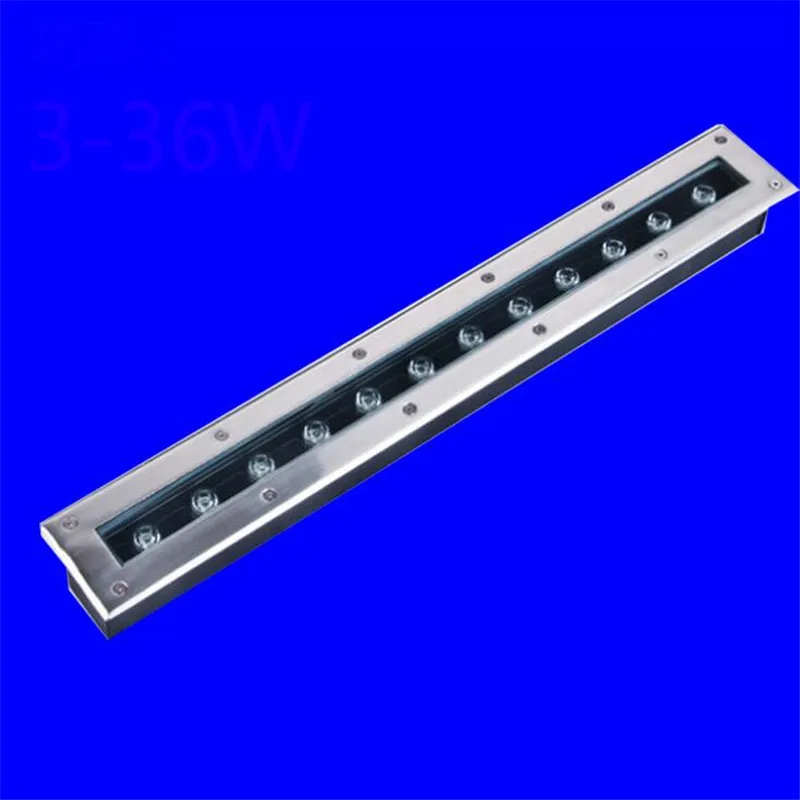 High Quality LED Underground Light ,Rectangular 12W 18W Park Square Courtyard Waterproof Outdoor Lighting CE RoHS Free Shipping