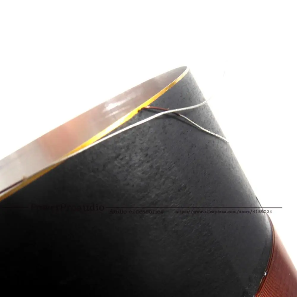 2 ピース/ロット 10 "12" 15 "ウーファー音声低音コイル ASV 白アルミサブウーファーサウンドスピーカー DIY 修理アクセサリー