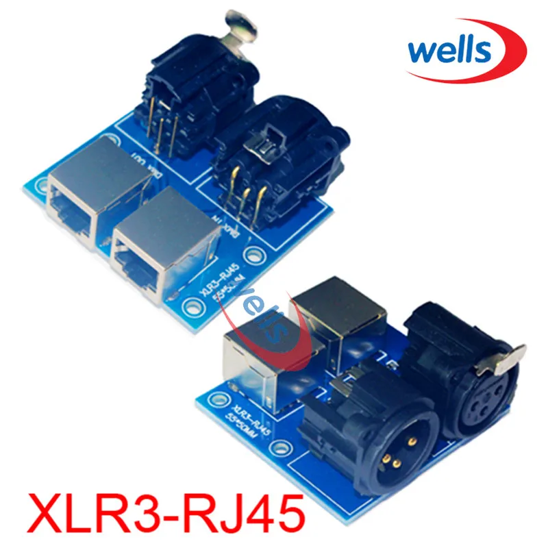 Dmx512 xlr3-Anschluss an rj45 Verwendung für dmx-Controller-Bestellung