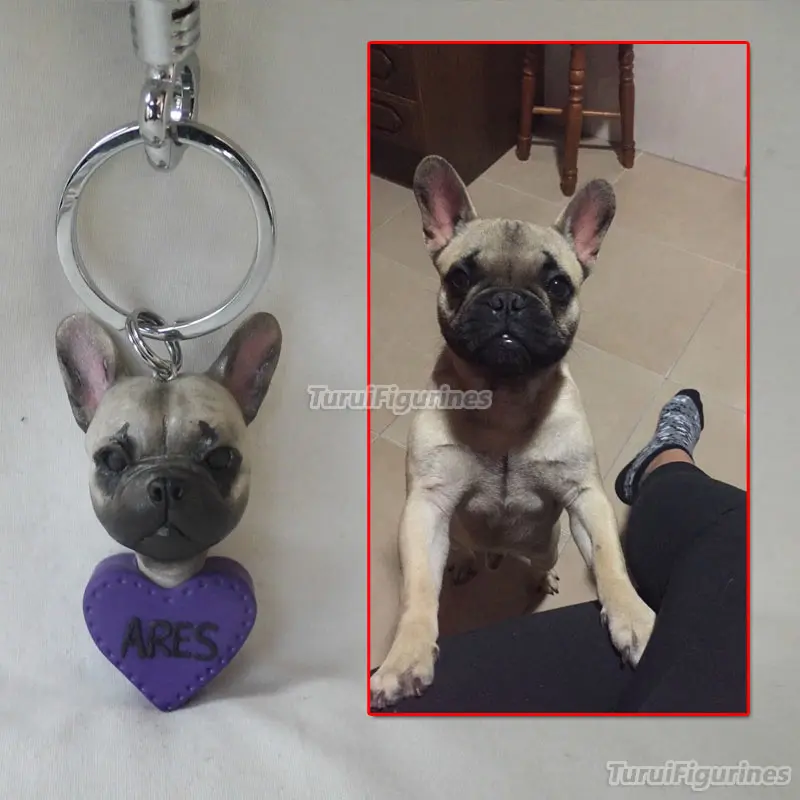 Imagem -04 - Bolo de Casamento Topper Faça Você Mesmo Brinquedos Estátua Personalizado Keychains Argila Polímero Boneca a Partir de Fotos Presente de Natal para o Namorado