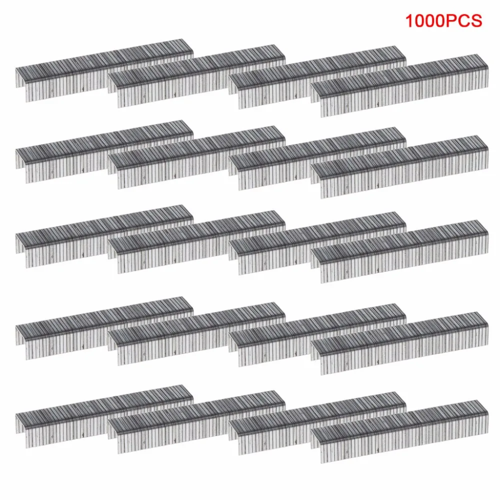 Grapas en forma de U/puerta/T, clavos de 1000x2mm para pistola grapadora, 10,1 Uds.