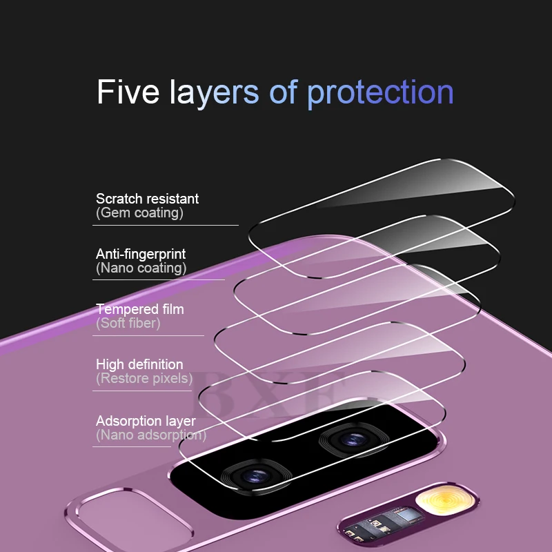 Back Camera Lens Tempered Glass For Samsung Galaxy Note 9 Protector Protective Film for Galaxy S9 Plus Galaxy Note8 S8