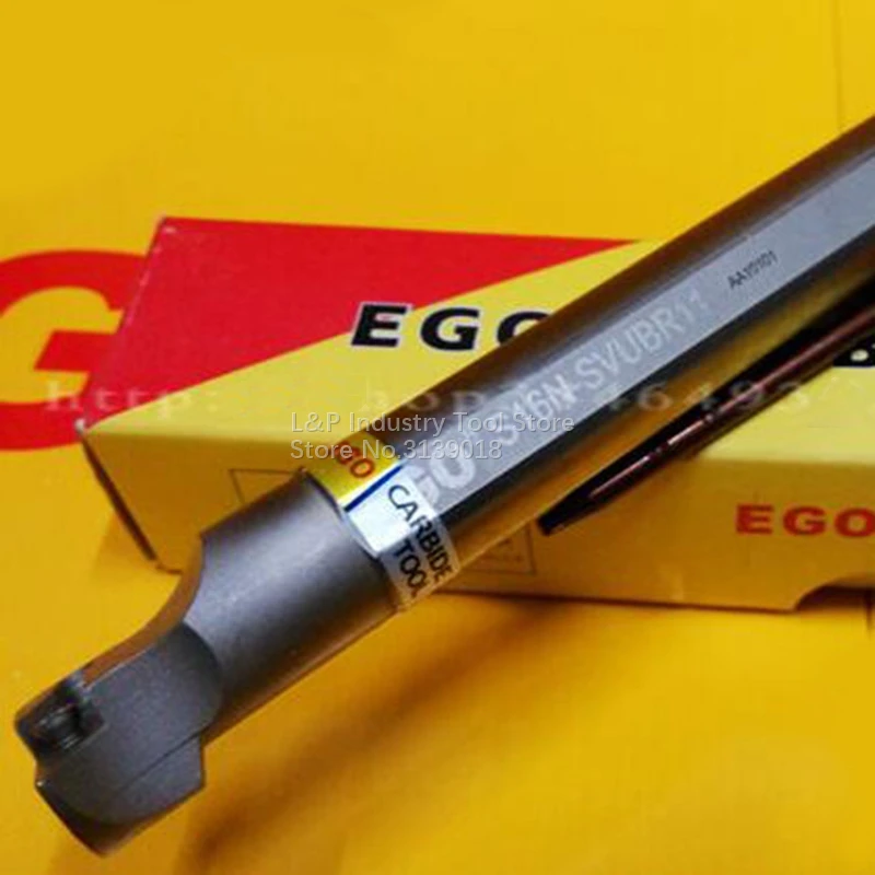EGO Quakeproof Steel Bar Bore 95° S16N-SVUBR11 L160 S20Q-SVUBR11 L180 CNC Accessories Work Tool Holder Lathe Parts Knife Cutter