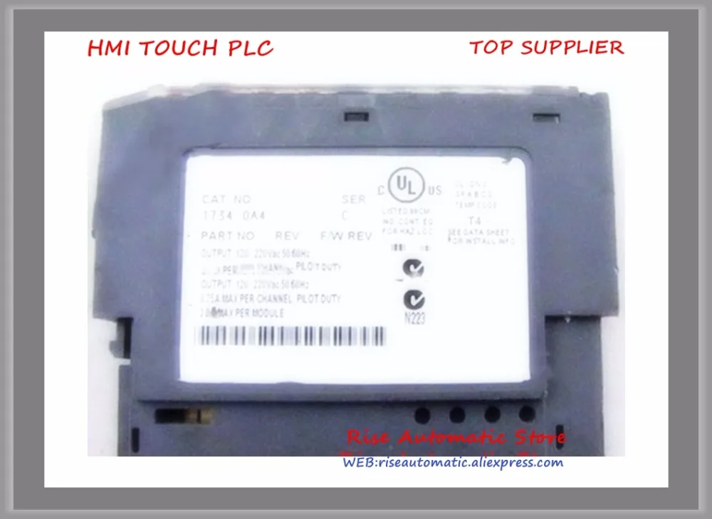 

1734-OA4 PLC 75mA 4 Non-Isolated Current Sourcing Point Digital AC Output Modules New Original