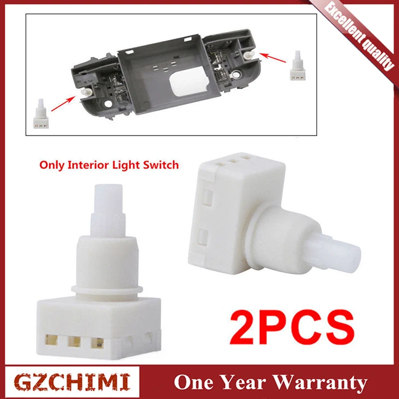 2x New Interior Light Switch 34404-SDA-A21 34404SDAA22D3 924-798 For Honda