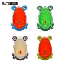 Cute Ergonomic Frog Children Baby Potty Toilet Trainers Urinals Boy Hook Kids Potty Training Portable Toilet Windmill 0-6years