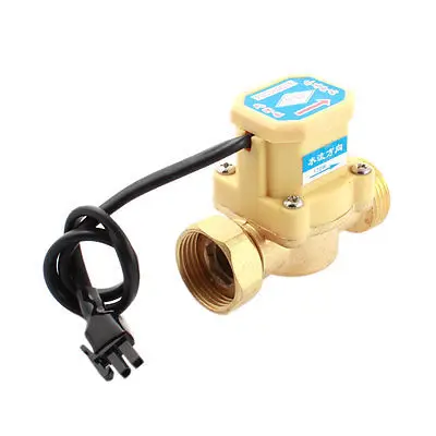 

220V 120W 3/4PT Thread Water Flow Sensor Switch 0.6Mpa 0.75-5L/min