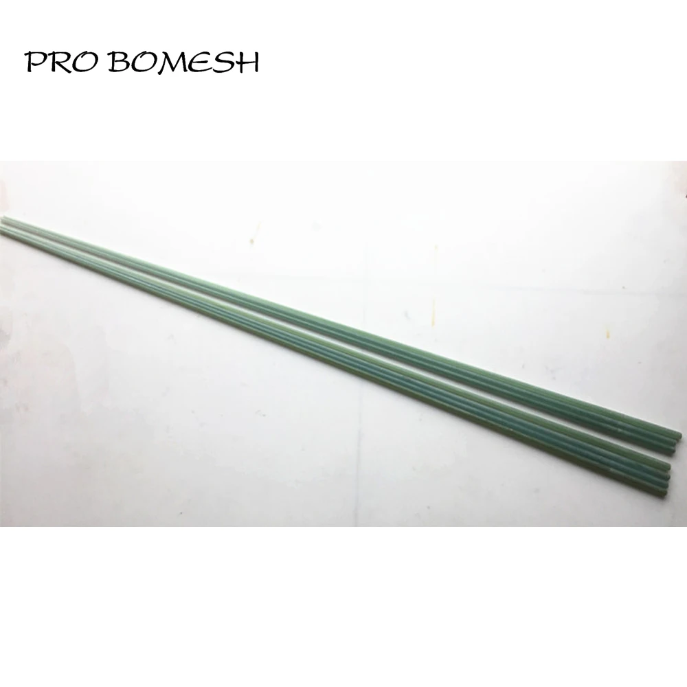 Pro Bomesh 2PCS/Lot 1.08M 52.8LB 1 Section Solid Fiber Glass Boat Rod Blank DIY Rod Building Repair