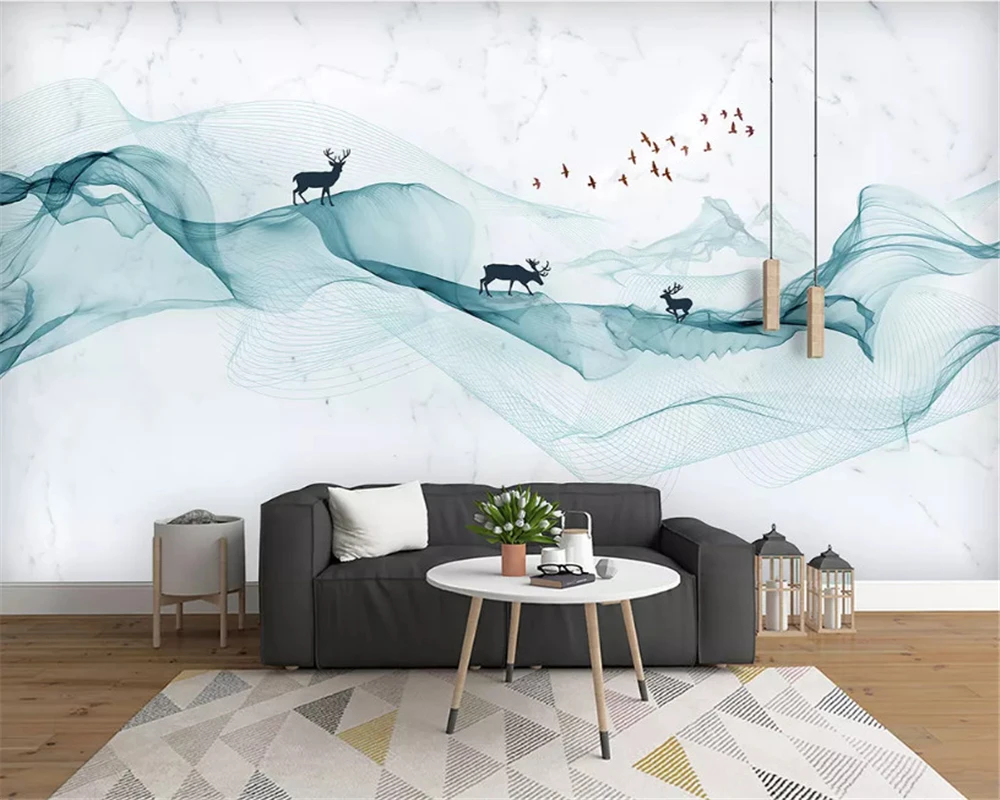 

beibehang Custom silky wallpaper new Chinese classic stereo landscape landscape TV sofa background wall papers home decor behang