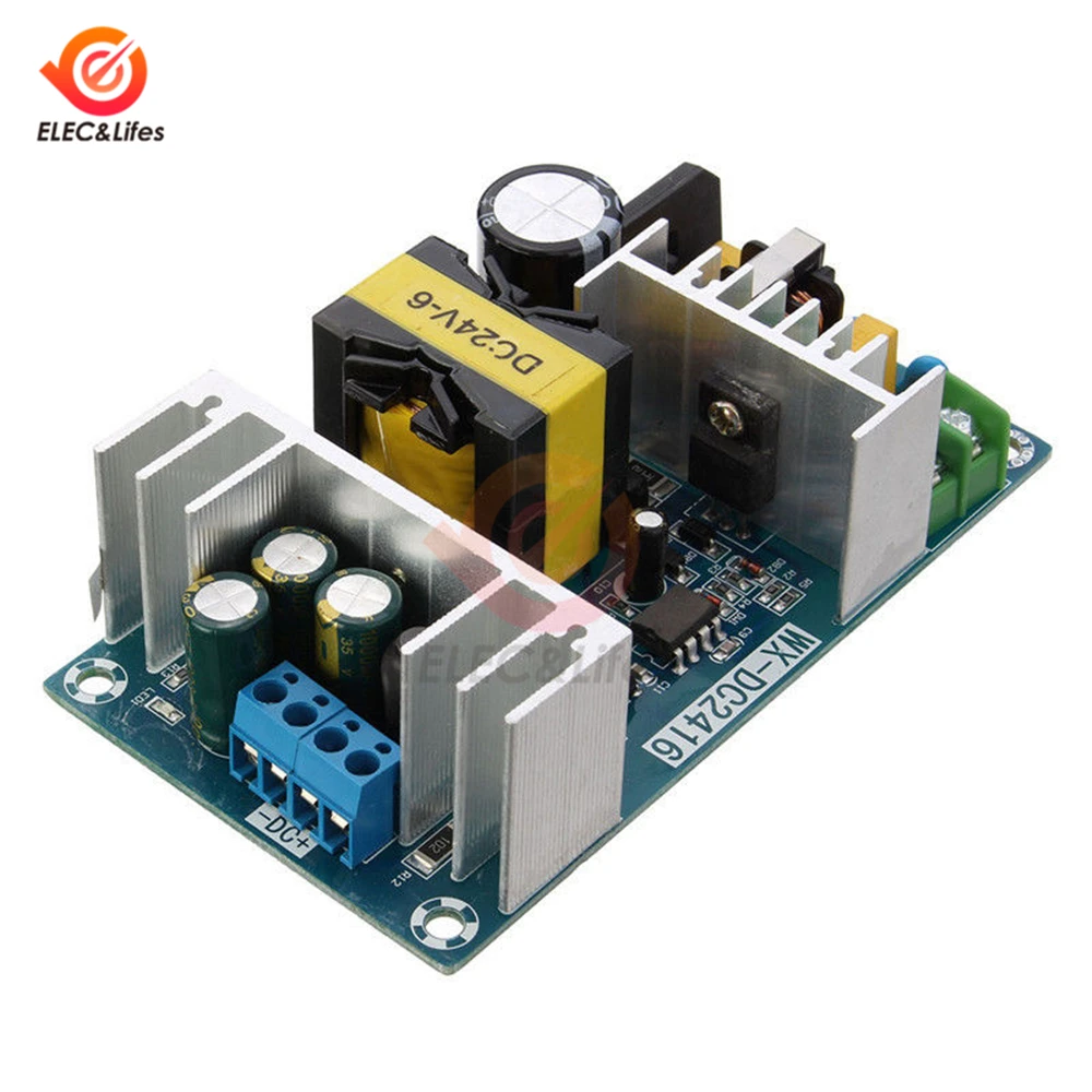 AC-DC Power Supply Module AC 100-240V to DC 24V 9A 150W Switching Power Supply Board Output Current 6A~9A