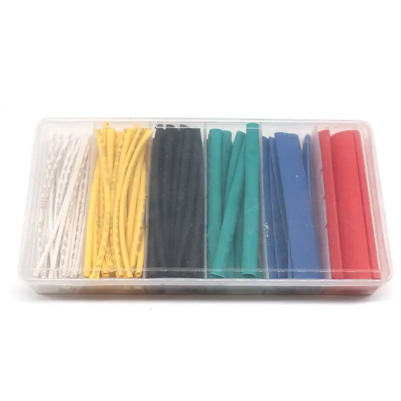 70/100/127/530/328pcs Heat-Shrinkable Tubing  Protrctive Sleeve Sheath Cable Cover Ration 2:1 Termoretractil Gaine