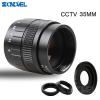 FUJIAN 35mm F1.7 CCTV TV Movie lens+C Mount +Macro ring for Nikon 1 AW1 S2 J4 J3 J2 J1 V3 V2 V1 C-NI