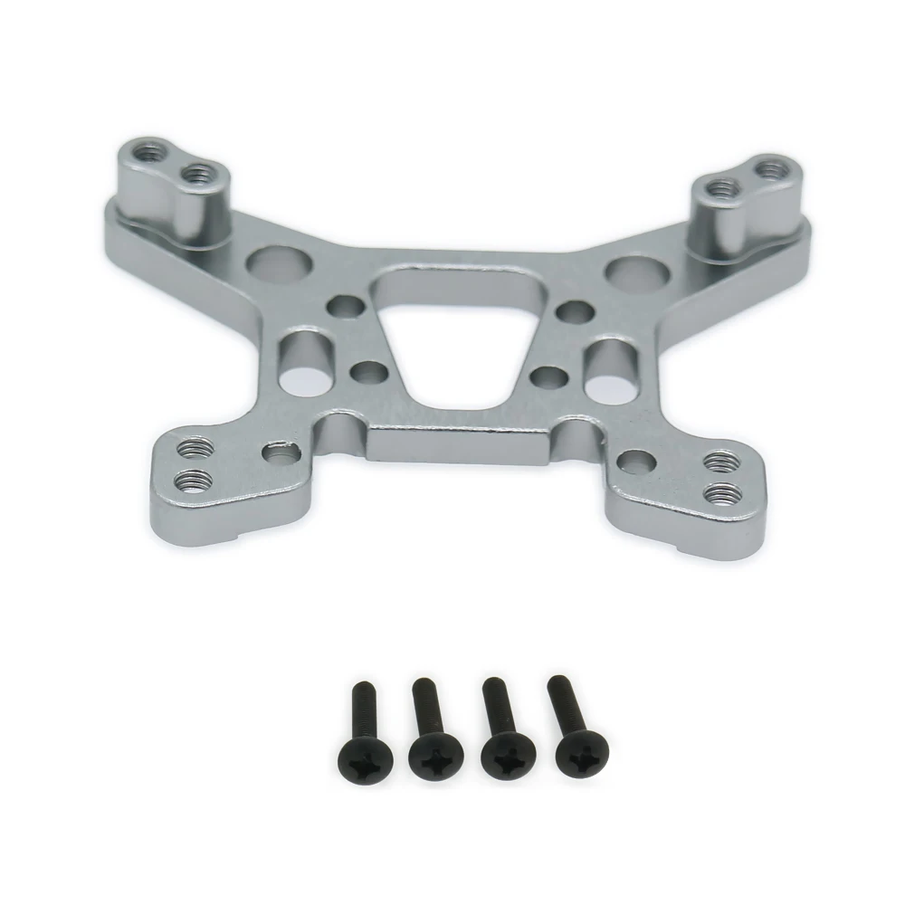 1PC Alloy Aluminum Rear Shock Tower For Rc Hobby Model Car 1/14 Lc Racing Full Series BE6075 Hopup Parts Shock Plate