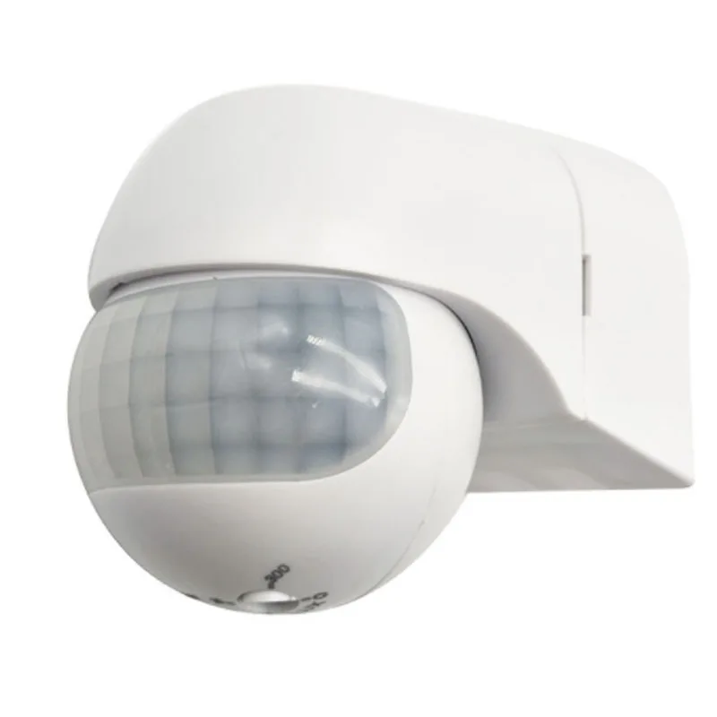 180 Degree Outdoor Security PIR Infrared Motion Sensor Switch Movement Detector Automatic Lighting Long Distance Max 30m