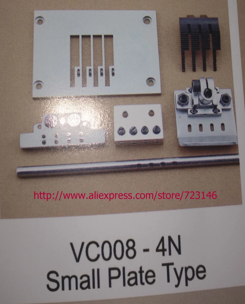 Small plate type vc008-4n NEEDLE GAUGE SET NDUSTRIAL SEWING MACHINE  PLATE FOR CANSAI JUKI SINGER