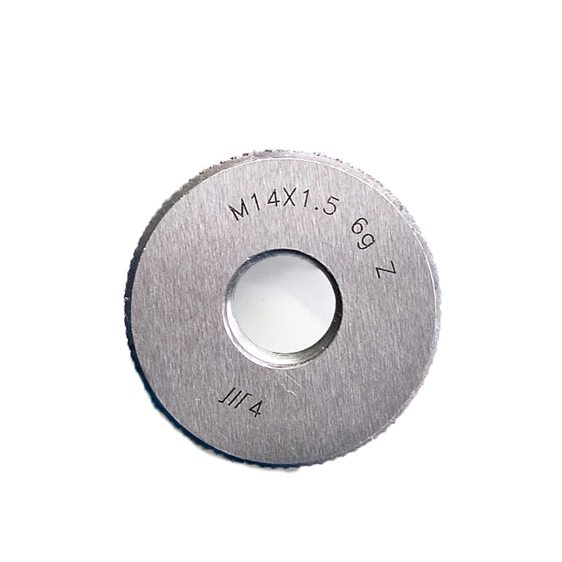 

M14 * 1.5 6G T + M14 * 1.5 6G Z Metric threaded ring gauge measuring external for gage holes prior screw High precision screw