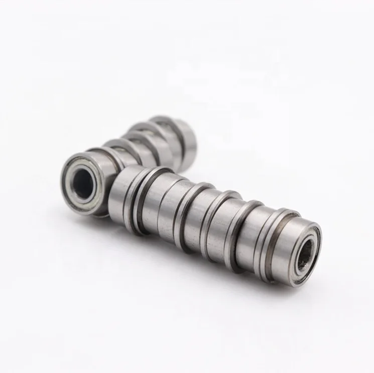 100 Stück MF83ZZ Flanschlager 3x8x2,5 3x8x3 mm MF83 MF83Z Miniatur-Flansch-Rillenkugellager – Detail 1
