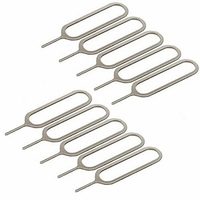 10pcs Sim Card eject Pin Key Tool ejetor pin For huawei p8 lite iPhone X 7 Plus 8 4S xiaomi redmi note 2 3 4X samsung galaxy a5
