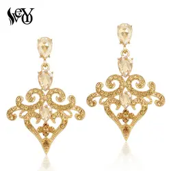 VEYO Fashion Jewelry Full of Rhinestone Trendy Earrings Crystal Drop Earrings For Women Top Quality