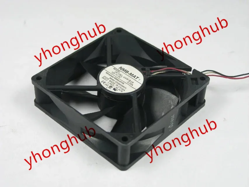 

NMB-MAT 3610KL-04W-B39 C07 DC 12V 0.20A 3-Wire 92x92x25mm Server Cooling Fan