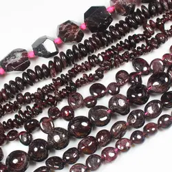 Natural Garnet 2-20mm Inregular freeform beads ,Wholesale For DIY Jewellery DIY Jewelry Making, pendant,necklace