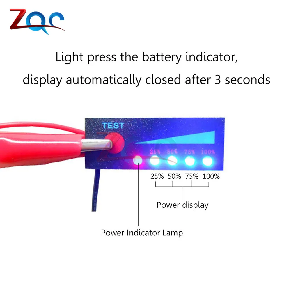 1S 2S 3S 4S 18650 Li-ion Lipo Lithium Battery Level Indicator Tester LCD Display Meter Module Capacity