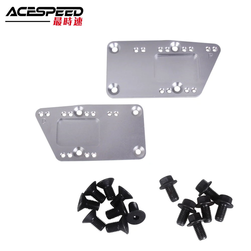 Motor Mounts Billet Engine Swap Bracket For SBC Ls Conversion Motor Mount Adjustable Plate Ls1