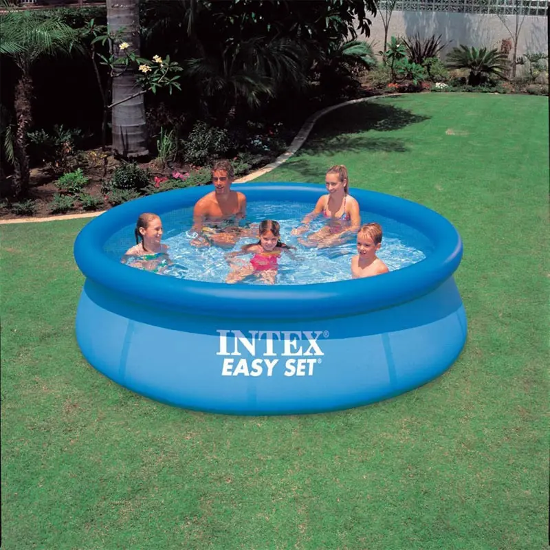 INTEX 6 8 10 feet summer swimming pool adult inflatable ring pool giant family garden water play above ground pool kids piscine