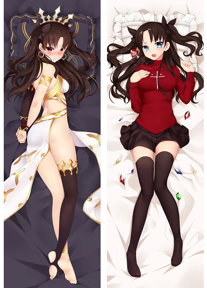 

Fate Zero Stay Night Rin Tohsaka Аниме Девушки наволочки для тела наволочка для кровати наволочка