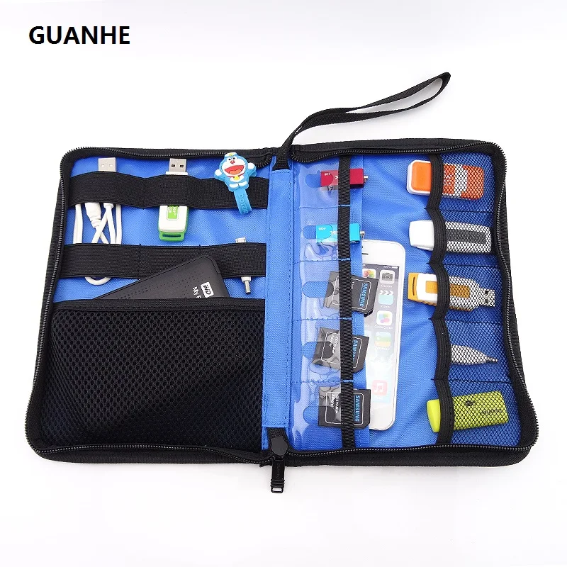 GUANHE Shockproof Carry Case Hard EVA Flash drive USB Pouch Bag Portable For WD External Hard Drive HDD