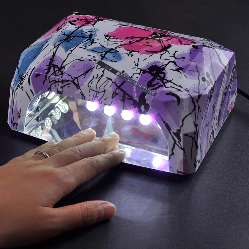 

UV Lamp Nail Dryer LED Ultraviolet Lamp for Nails Diamond Shaped Nail Lamp fast Curing for UV Gel Polish Nail Art Tools