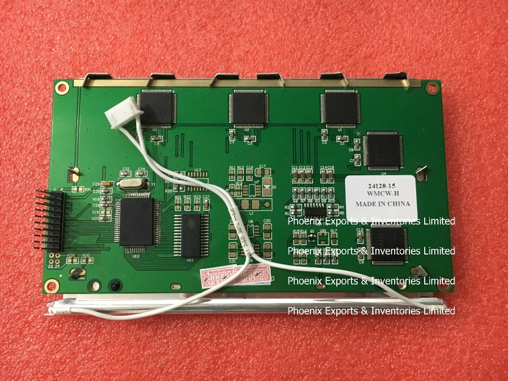 شاشة LCD جديدة تمامًا لـ 24128-15 WMCW-H PHICO D-0 94V-0 رؤية البيانات ستينر P121 24128 15