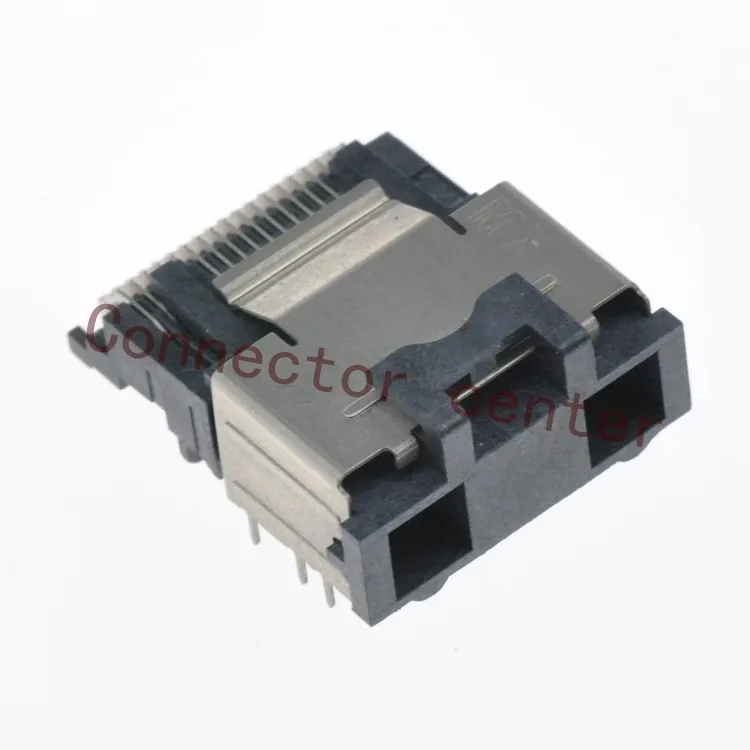 Mini Multi-Lane Connector For Molex 36Pin Surface Mount Right Angle Original 0757830135 MiniSAS Connector