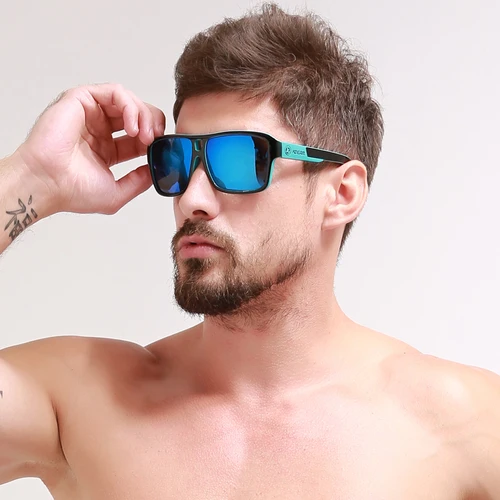 Imagen 2 del producto KDEAM-gafas de sol polarizadas estilo Jam para hombre, lentes deportivas de marca, supercalidad, incluye paquete completo
