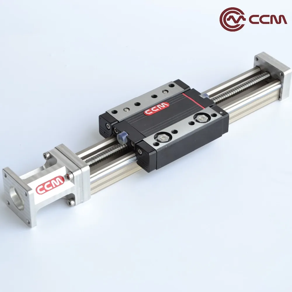 150mm travel length ball screw CNC rail