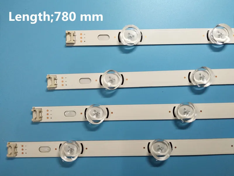 

New Kit 8 PCS LED backlight strip Replacement for LG 39LN5300 innotek POLA 2.0 POLA2.0 39 inch A B type HC390DUN-VCFP1