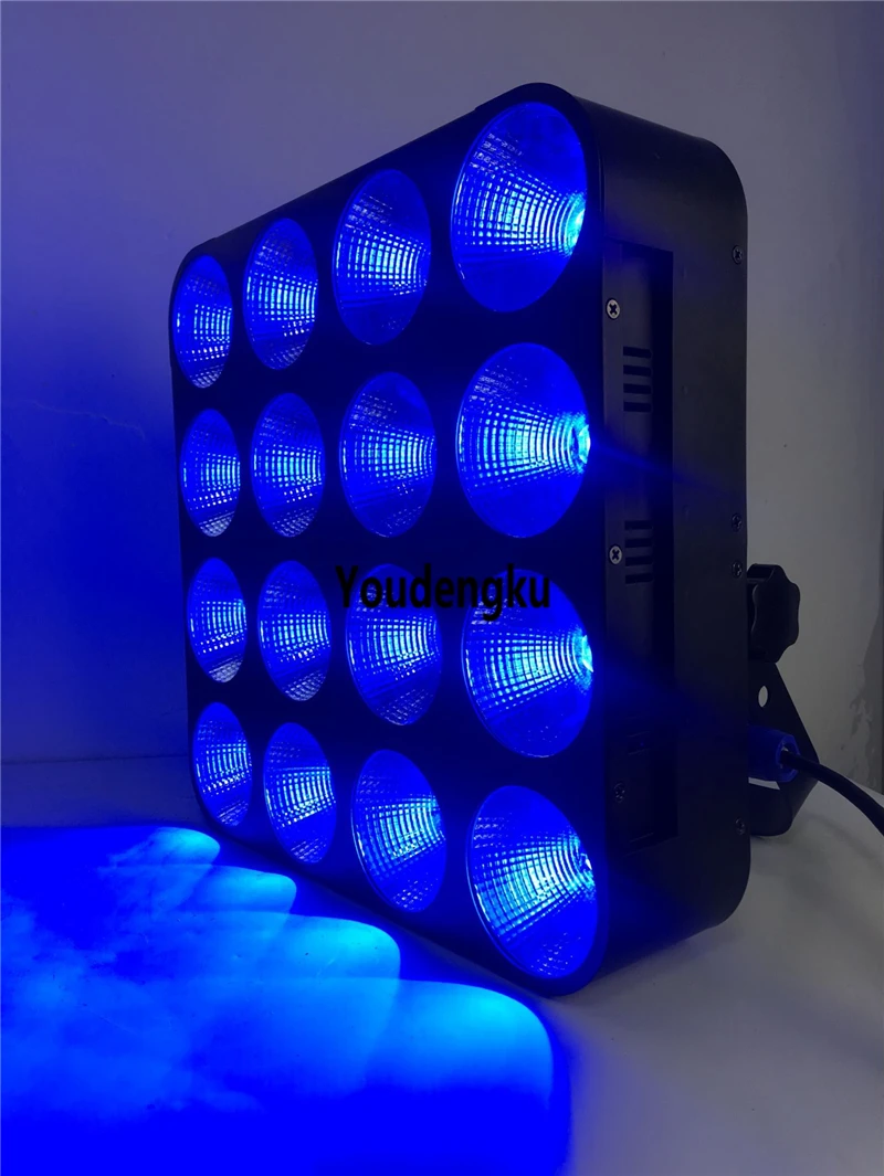 6 pieces Professional Audience Disco Led Matrix COB Blinder Light DMX 16x30w RGB 3in1 led COB blinder Martix light