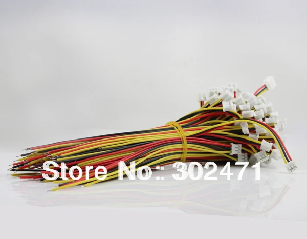 Mini. Micro 2.0mm T-1 3-Pin Konektor w/. Kawat x 10 sets.3pin 2.0mm A