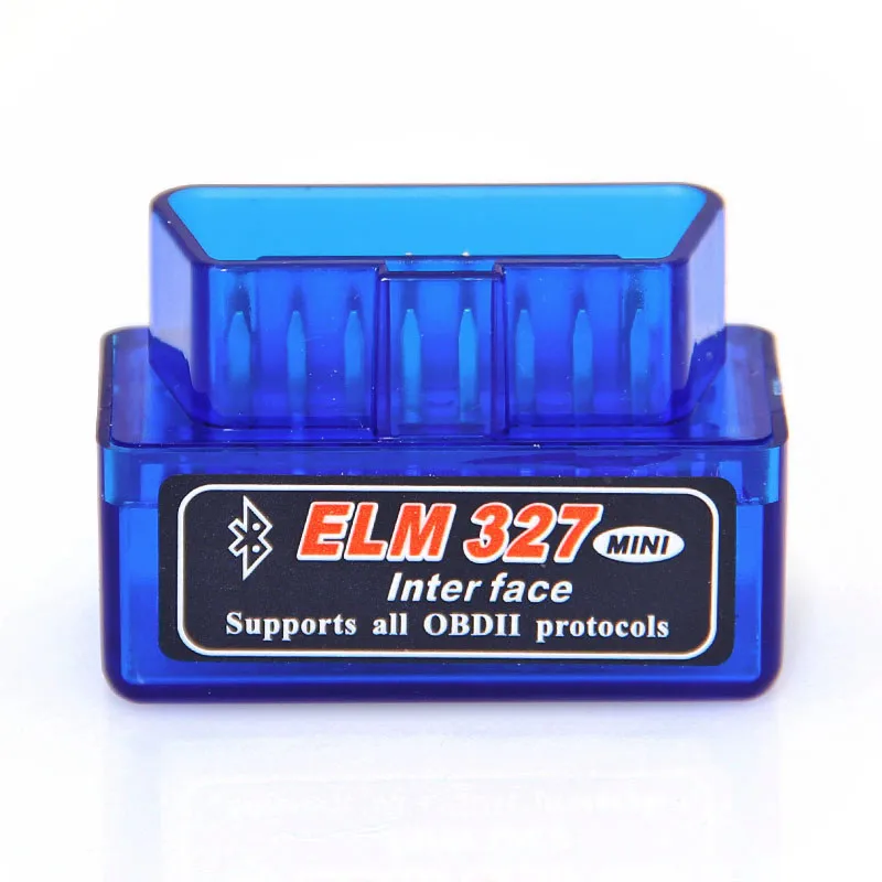 10pcs V2.1 Super Mini Elm 327 Bluetooth FW V1.5 25K80 Chip OBII EOBD Reader Car Code Diagnostic Scaner