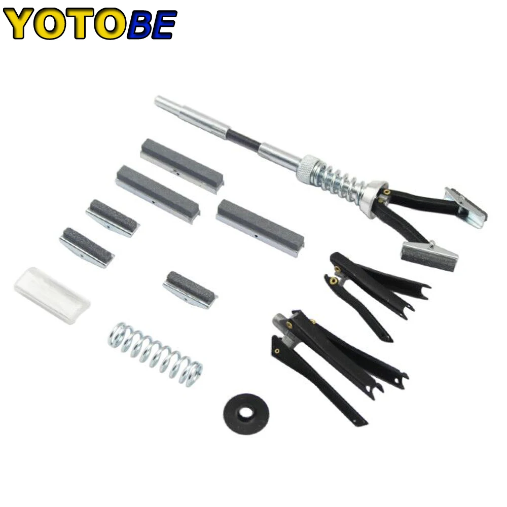 3 in 1 Engine Brake Piston Cylinder Hone Tool Set With Flexible Shaft 2Jaws And 3 Jaws Range 18-63mm 32-88mm