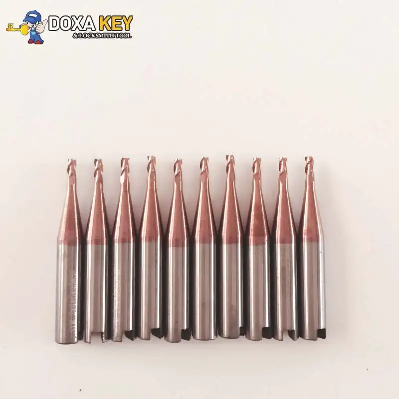 2 pçs/pçs/lote fresas de extremidade do carboneto 2mm w114 d709482zb substituir máquinas de corte chave viper silca cortador original