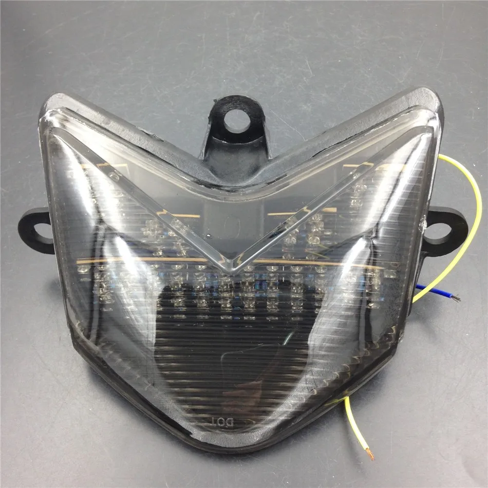 

For 2004 2005 Kawasaki Ninja ZX-10R / ZX10 04-05 Motorcycle LED Tail Brake Light Turn Signal Lights Bike Clear / Smoke