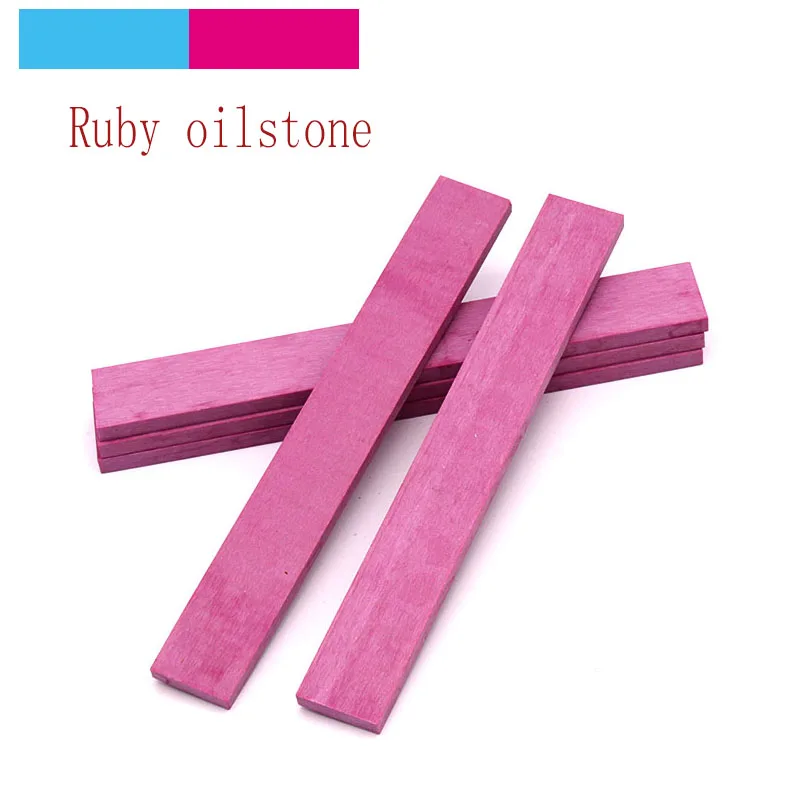 1ชิ้น3000กรวดทับทิมทับทิมน้ำมันขัดเงาหิน Bar Sharpener Sharpening หิน Whetstone เครื่องมือ Dia 20มม.สำหรับมีด
