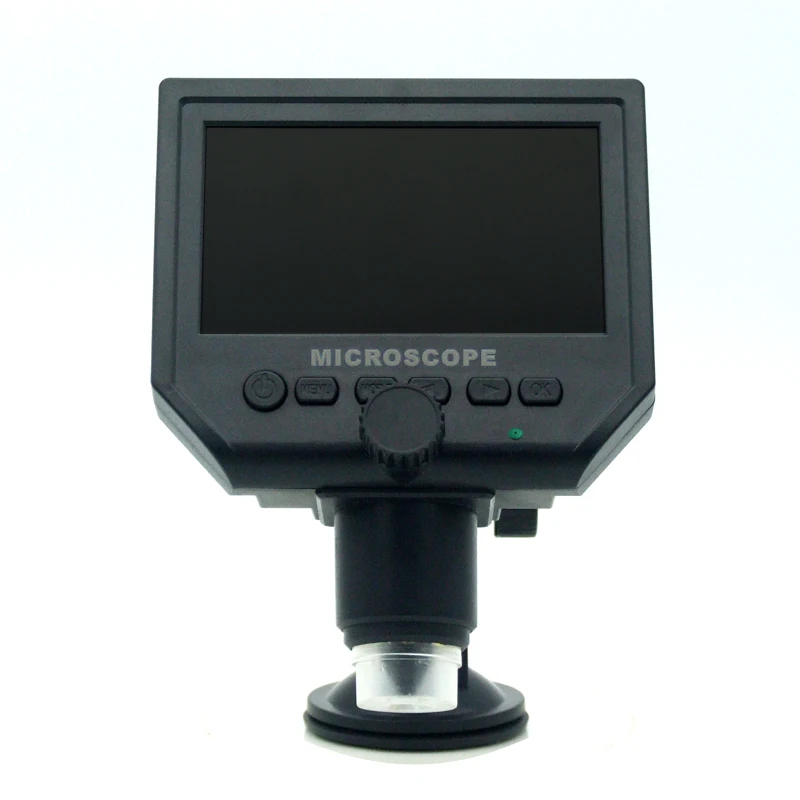 USB LCD Digital Microscope 600X Magnification 4.3 Inch  for Industrial, Biological QC Inspection